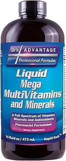 Liquid Mega MultiVitamins & Minerals 16oz. [Health and Beauty]