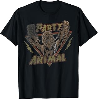 Star Wars Chewbacca Party Animal Portrait T-Shirt