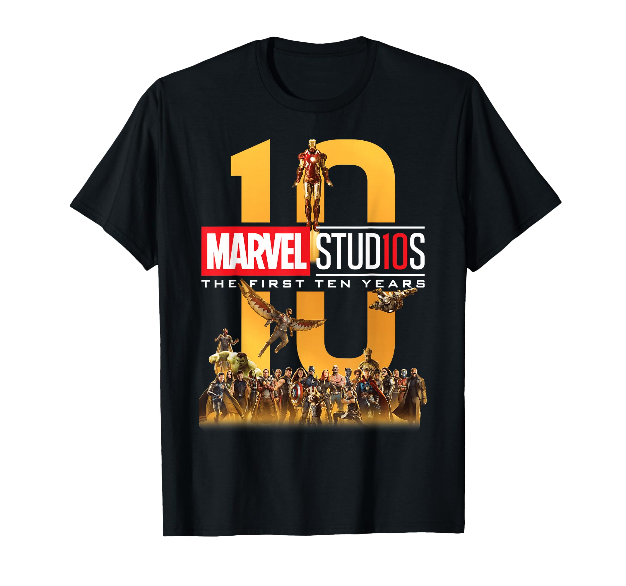 Studios First Ten Years Full Cast Graphic T-Shirt T-Shirt