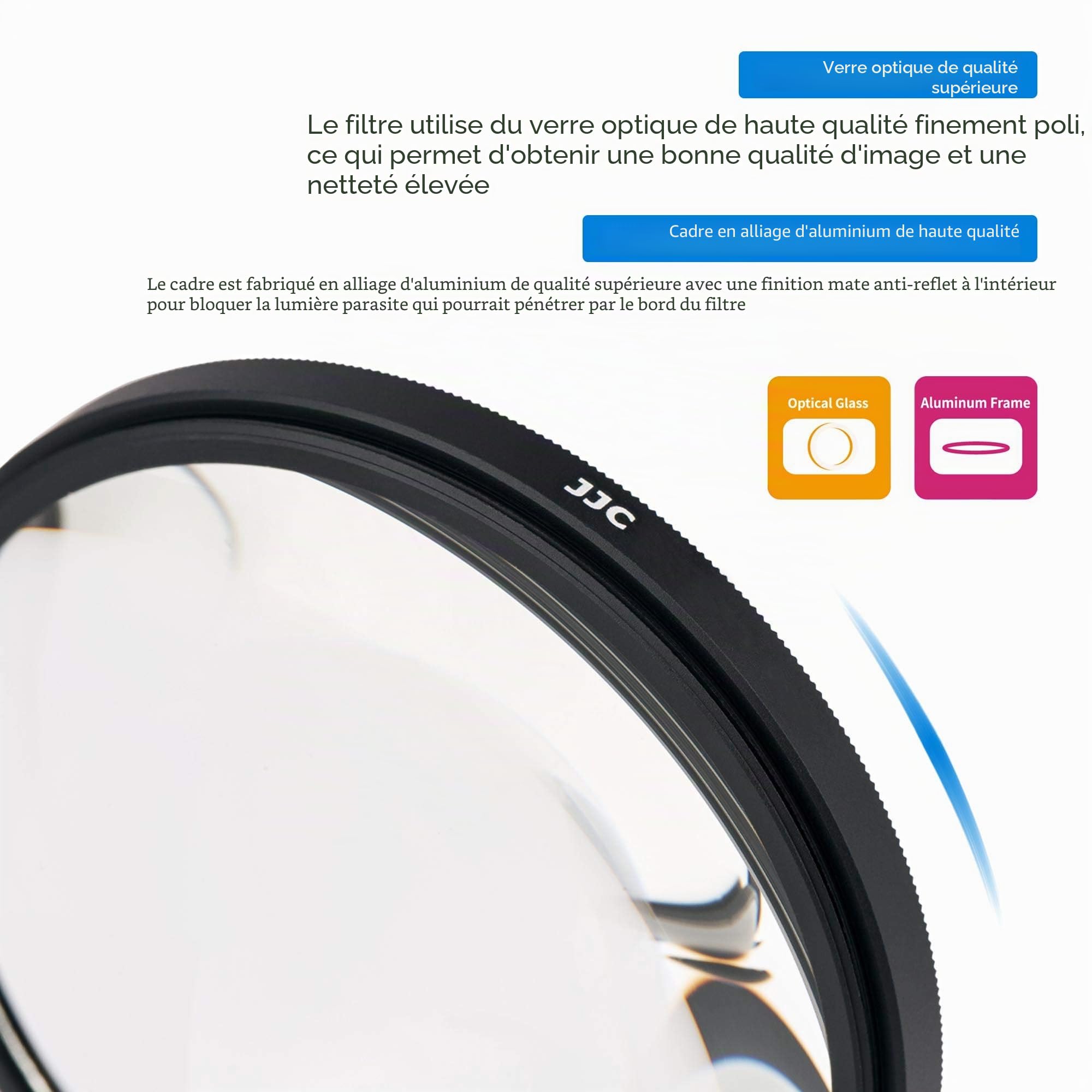 JJC Kit de filtres Macro 52 mm (+2, 4, 8, 10) avec Pochette de Filtre pour Nikon D90 D750 D7500 D5600 + AF-S DX NIKKOR 35 mm f/1.8G et Autres objectifs filetés 52 mm