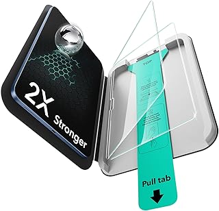 ESR iPad 11./10. Nesil A16 için 2'li Paket Ekran Koruyucu (11/10.9 inç, 2025/2022), Ultra Fit Tepsili 9H Temperli Cam Film, Apple Kalem Desteği, Çizilmeye Dayanıklı, HD Netlik, Kabarcıksız