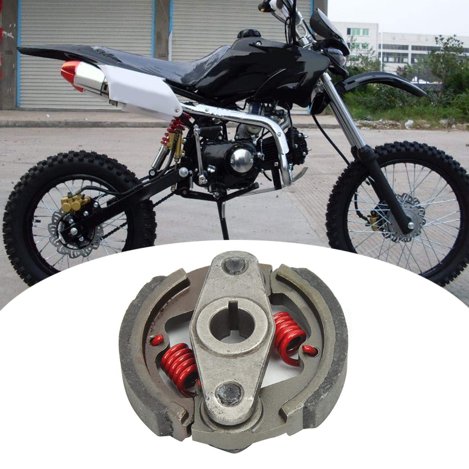Fydun Frizione Minimoto, Pastiglia Frizione 2 Tempi con 2 Molle per Mini Moto Quad ATV Dirt Bike