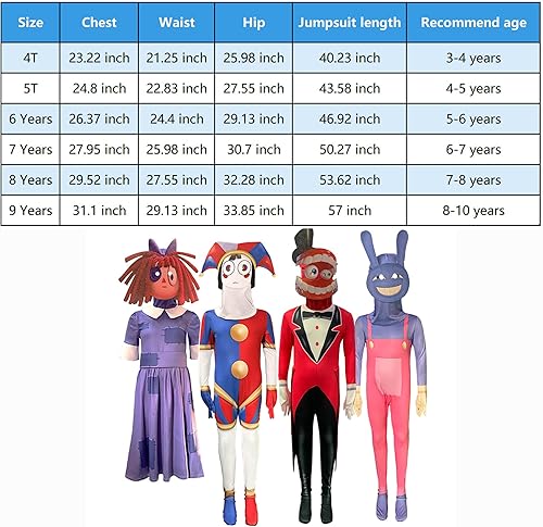 Miniatura 5 de wrigcddy Disfraz de conejo mago de Halloween para niños, increíble caricatura, disfraz de conejo, vestido morado con máscara