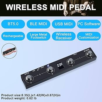 Amazon.com: M-VAVE Chocolate Plus Wireless Midi Controller