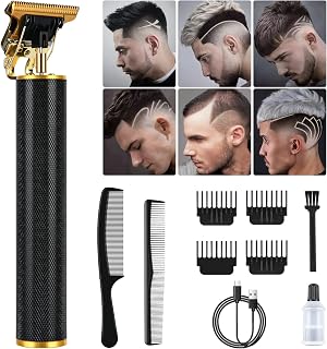 LOPHE Maquina de Cortar Pelo Hombre, Hair Trimmer Profesional Recargable, Multifunción Cortadora de Pelo, Barba y Cuerpo, Cortapelos Hombre Profesional para Hogar y Peluquería, Regalo Dia del Padre