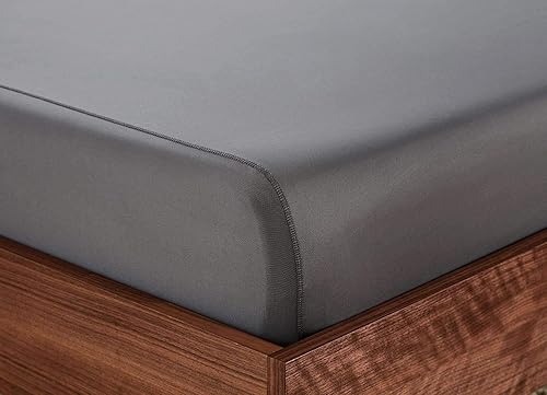 Miniatura 3 de Juego de sábanas tamaño Queen de 800 hilos, 100% algodón, 4 piezas, bolsillo profundo, algodón de fibra extralarga, se adapta a colchones de 18