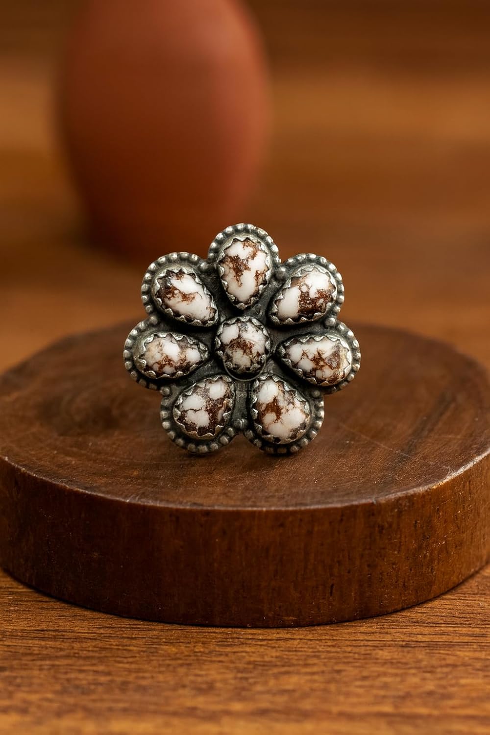 Wild Horse Jaspser Stone 925 Sterling Silver Handmade Statement Ring Jasper Gift Jewelry For Wife Girlfriend