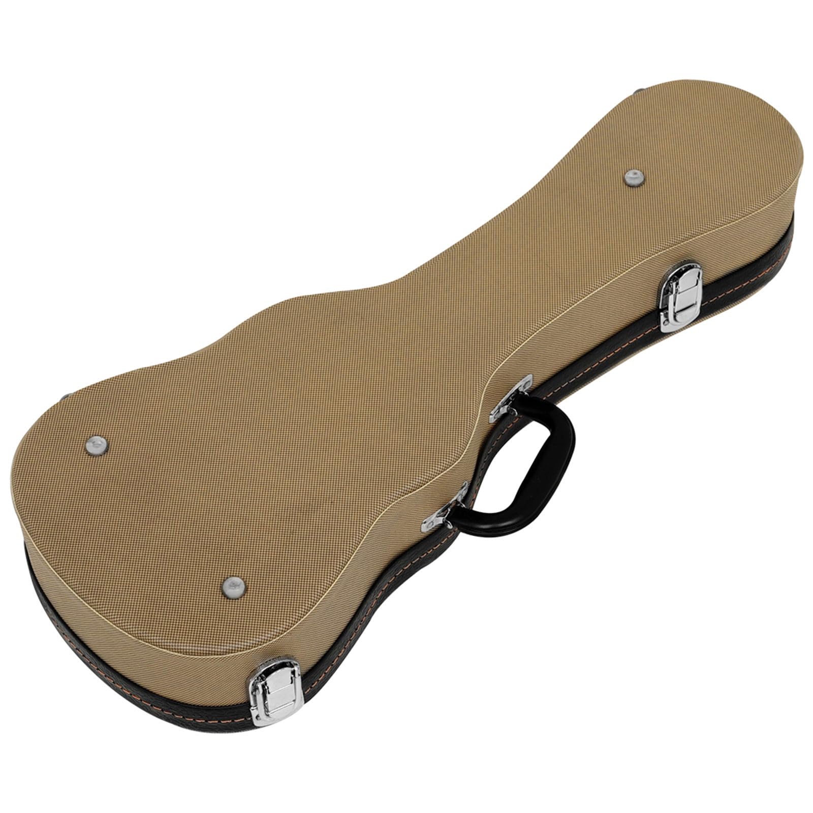 Ukulele-Hartschalen-Tragetasche, tragbare Ukulele-Schutzhülle, Hartschalentasche, Ukulele-Gigbag, weich gepolsterte Tragetasche