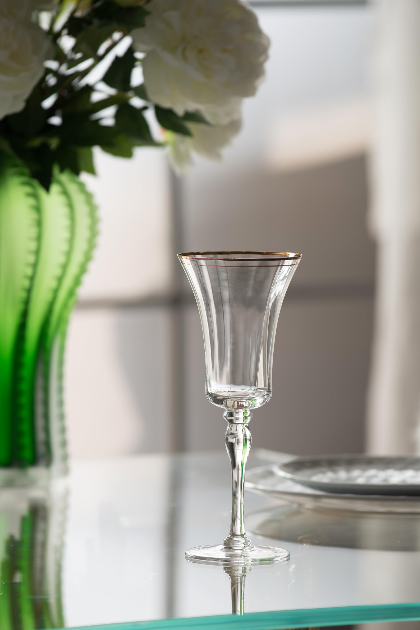 Elegantes Copas de champán de plástico irrompibles (Juego de 4), Elegantes Copas de Mimosa para Eventos y reuniones.