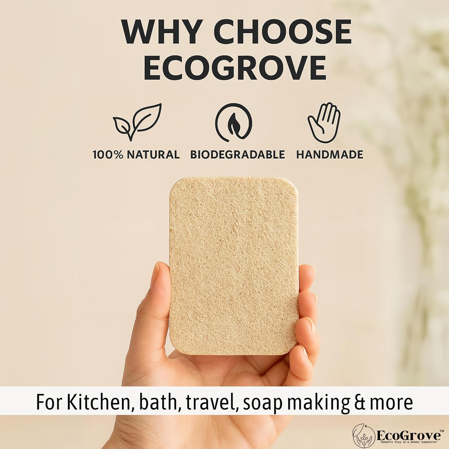 Esponjas de lufa 100 % naturales, sin BPA, para platos, cara, fabricación de jabón, ducha, exfoliante, ecológica, biodegradable, paquete de 30 comprimidas (lufa)