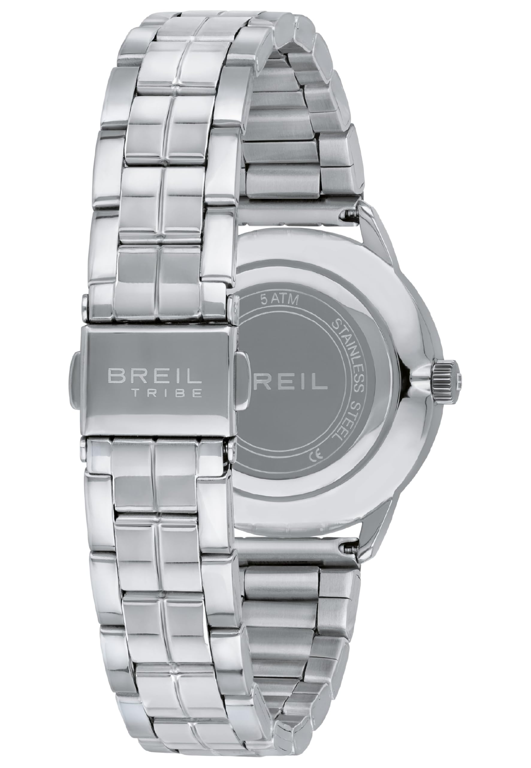 Breil, Collezione Lucille, Orologio Donna Elegante in Acciaio, Lunghezza Regolabile 13.5-19cm, Chiusura Déployante con Pulsanti, Cassa 29.5mm