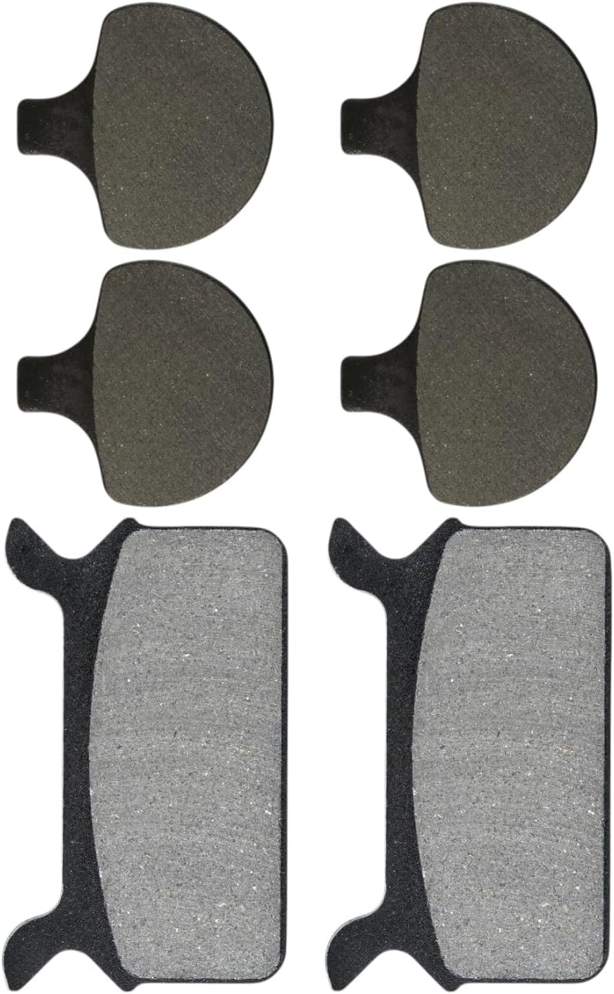 Replacement For Front And Rear Brake Pads for Harley Davidson Flhs Electra Glide Sport 1990-1993 Mod-C26C-53267