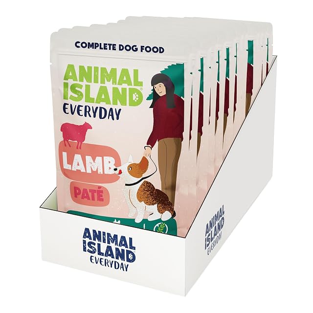 Animal Island Everyday Alimento Húmedo Perros Raza Pequeña Paté Cordero Cerdo Pavo Caldo Buey Alimento…