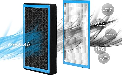 Miniatura 7 de CF10134 - Filtro de aire de cabina de CA compatible con Honda Civic Accord Crosstour Odyssey Passport Pilot Ridgeline Acura CSX ILX Vehículos