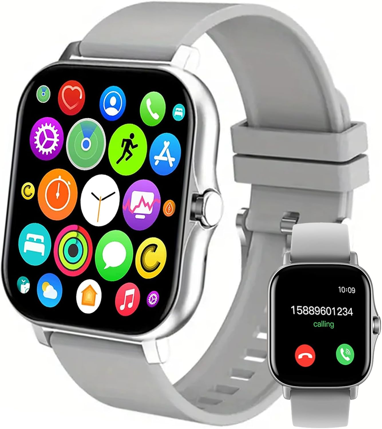 Smart Watch, 1.81″ Upgraded Full Touchscreen...