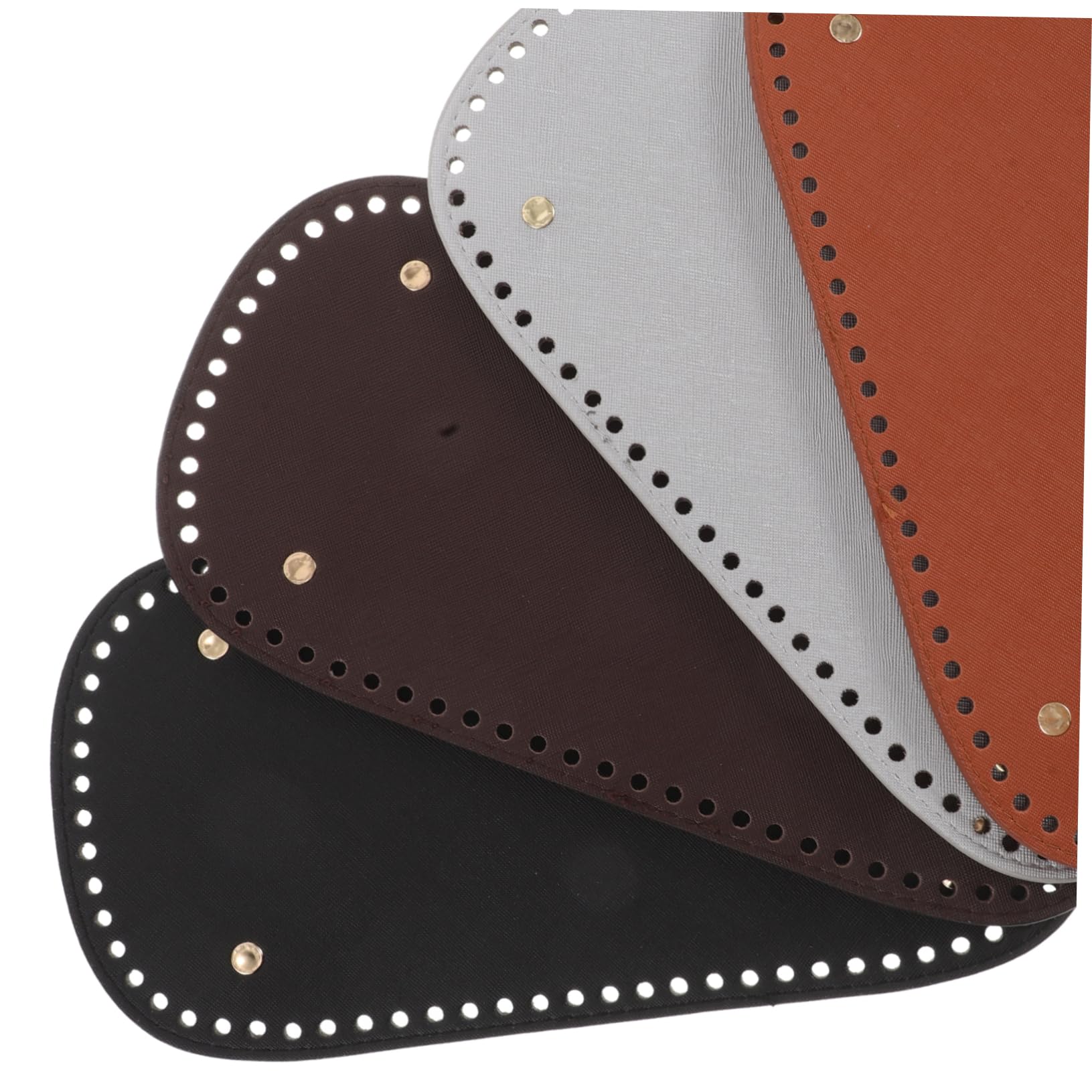 TEHAUX 4stücke Taschenbodenstütze Für DIY-taschenböden Zubehör Für Taschen Mit Löchern Taschenbodenformer Gehäkelter Taschenbodeneinsatz Handtaschenboden