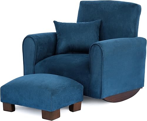 Miniatura 6 de Sillón personalizado para niños pequeños, mecedora tapizada con personalización, silla para niños pequeños con nombre personalizado, cómodo sillón