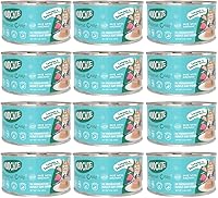 Vista 1 de MOOCHIE Digestive Care - Alimento húmedo para gatos sin cereales — Anchoa, pollo, atún e hígado de res – Sin sabores artificiales ni conservantes