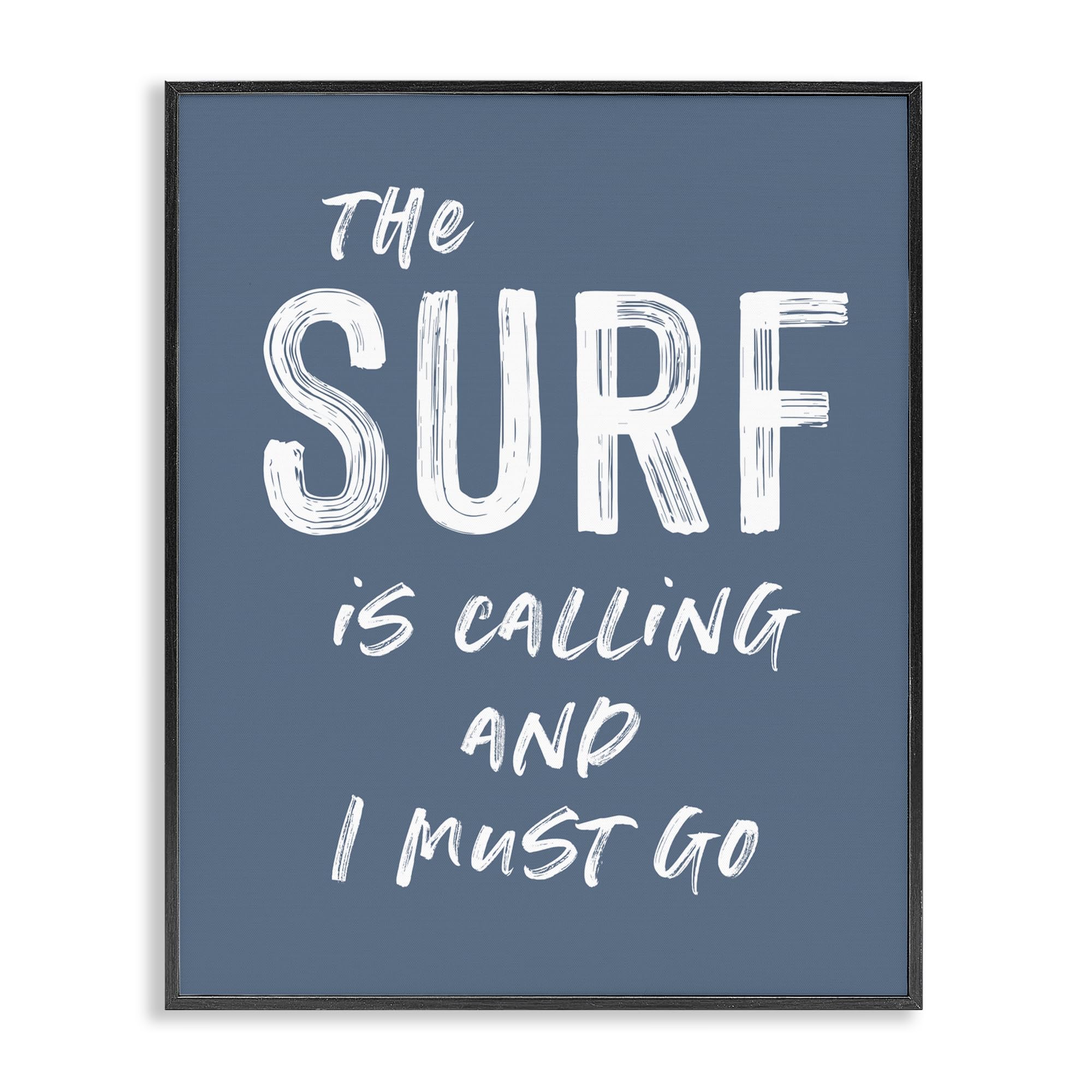 Poster encadré Surf Is Calling décoration murale pour habiller chambre ado