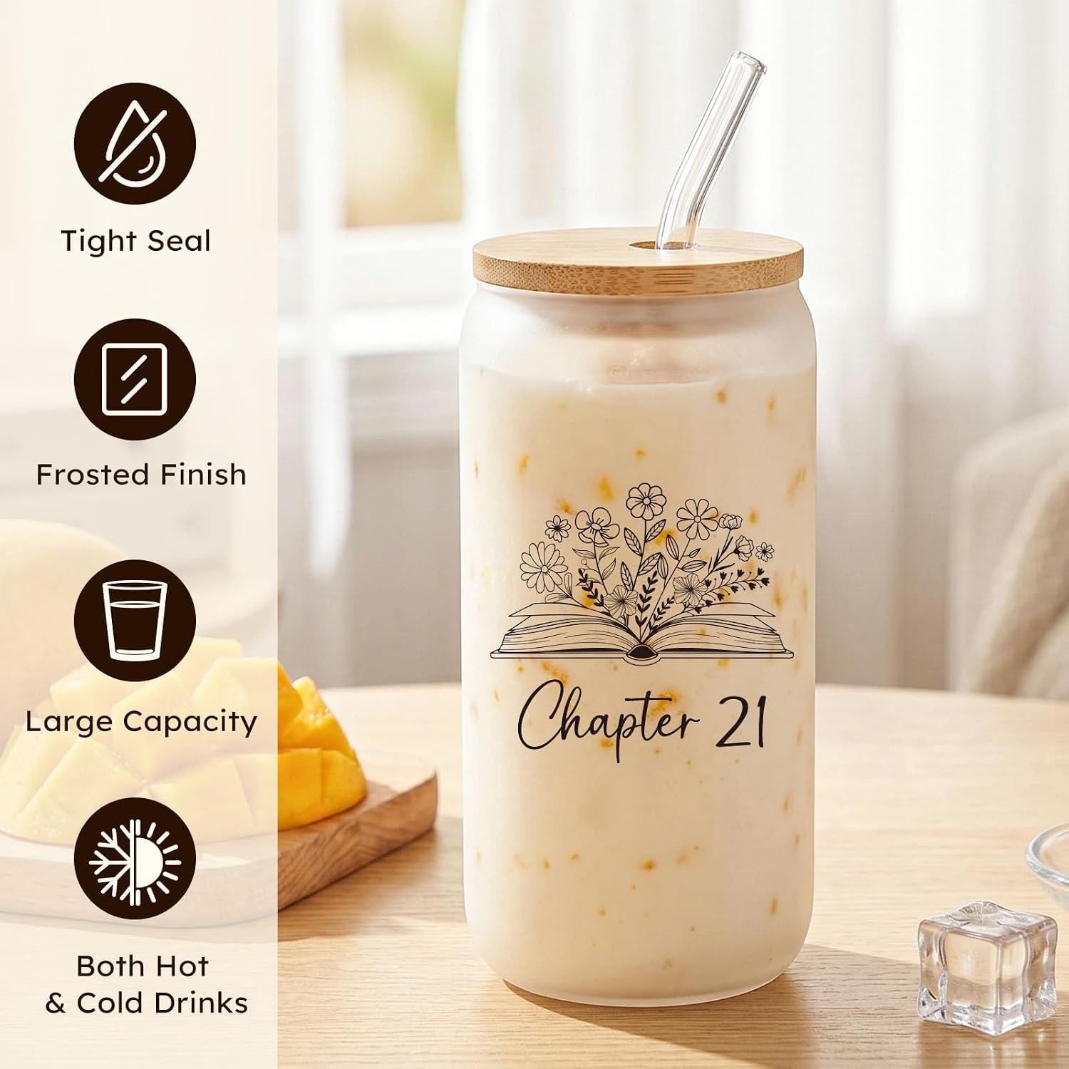 Giftota 21st Birthday Gift for Her, Birthday Gifts for Women 21 Year Old Birthday Gift for Her Gifts for Women Birthday Unique New Chapter 21st Birthday Gift Box Set with Tote Bag Makeup Bag Tumbler