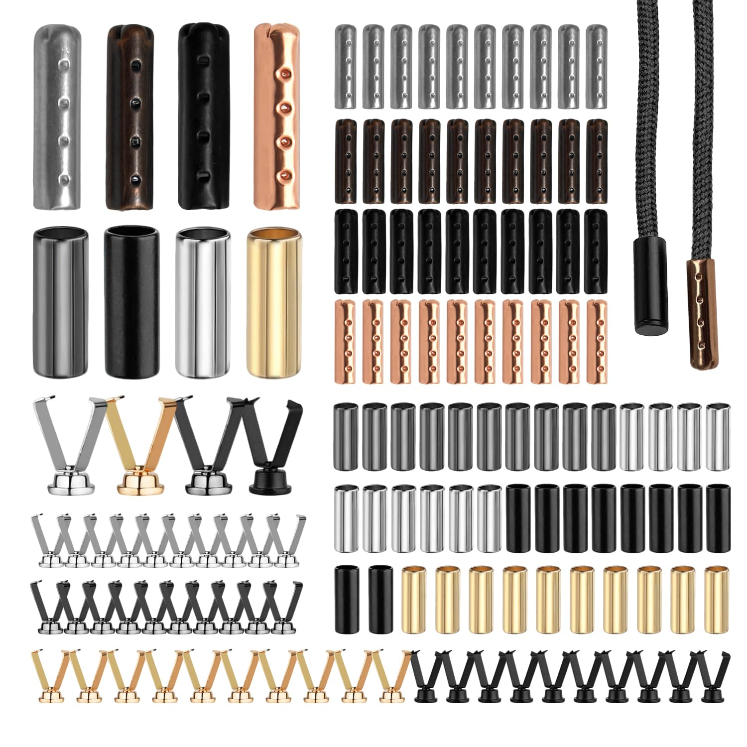 80 stuks koordstopper koordgesp Gesp Gesp Koord Clip Schoenveter Stop Sweatshirt en Broek Koord Decoratieve voor Schoenveter Rugzak Verwisselbare veterbeëindigingsgesp 80 stuks koordstopper koordgesp Gesp Gesp Koord Clip Schoenveter Stop Sweatshirt en Broek Koord Decoratieve voor Schoenveter Rugzak Verwisselbare veterbeëindigingsgesp