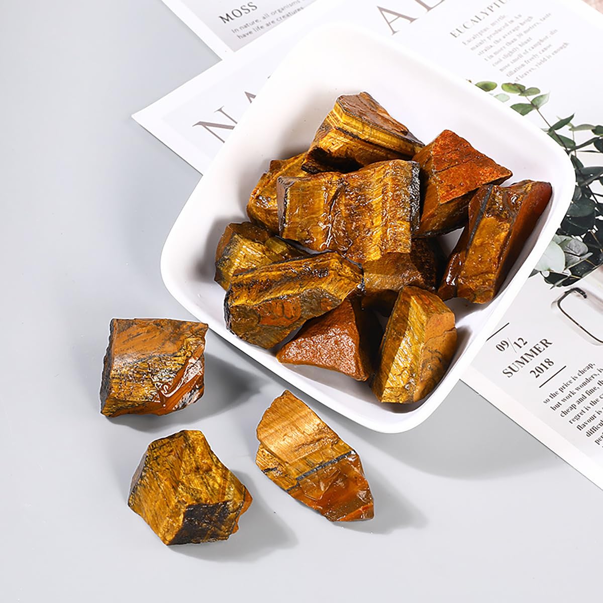 Amazon.co.jp: SUKIMIND 400gセット イエロータイガーアイ 原石