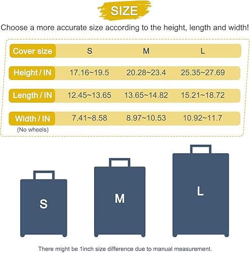 Miniatura 2 de Cubierta protectora de equipaje de PVC, protector de cubierta de maleta transparente,Funda protectora de equipaje transparente para maleta con