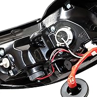 Vista 6 de TBVECHI Luz trasera compatible con Mazda Cx5 Cx-5 halógenas 2017 2018 2019 2020 2021 luces traseras exteriores luces de freno
