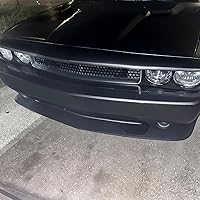 Vista 5 de HECASA alerón de parachoques delantero compatible con Dodge Challenger 2008-2014, reemplazo para CH1095121 68109837AA, kit de carrocería de divisor