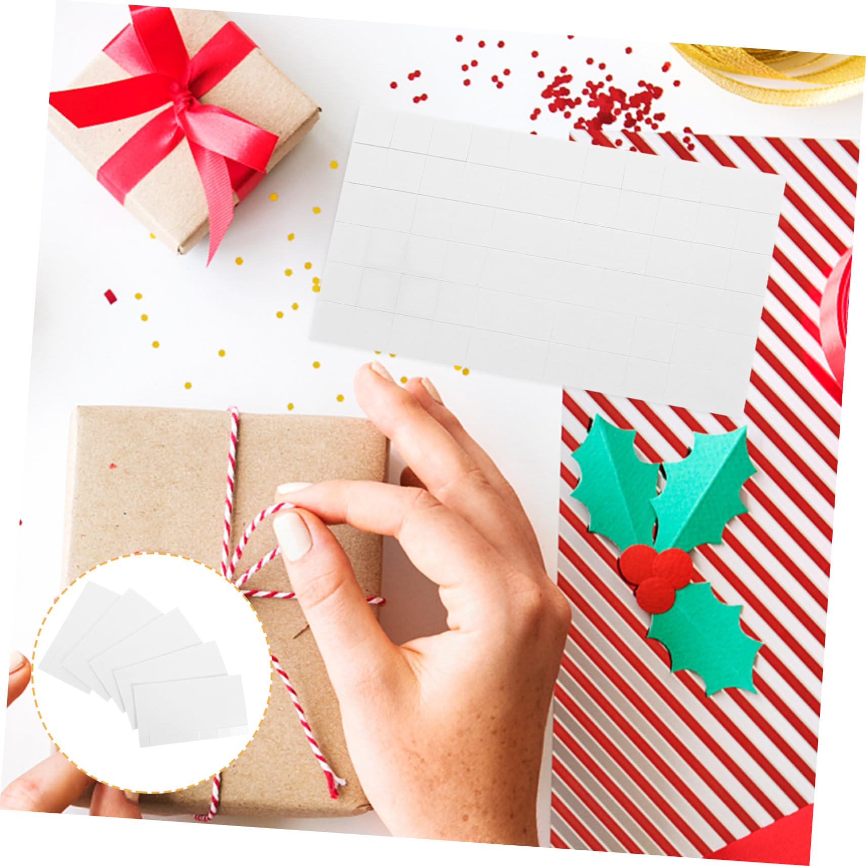 Alipis 5 Pack Adhesive Foam Squares for Crafts Dual-Sided Foam Tape Mounts for Decor Scrapbooking