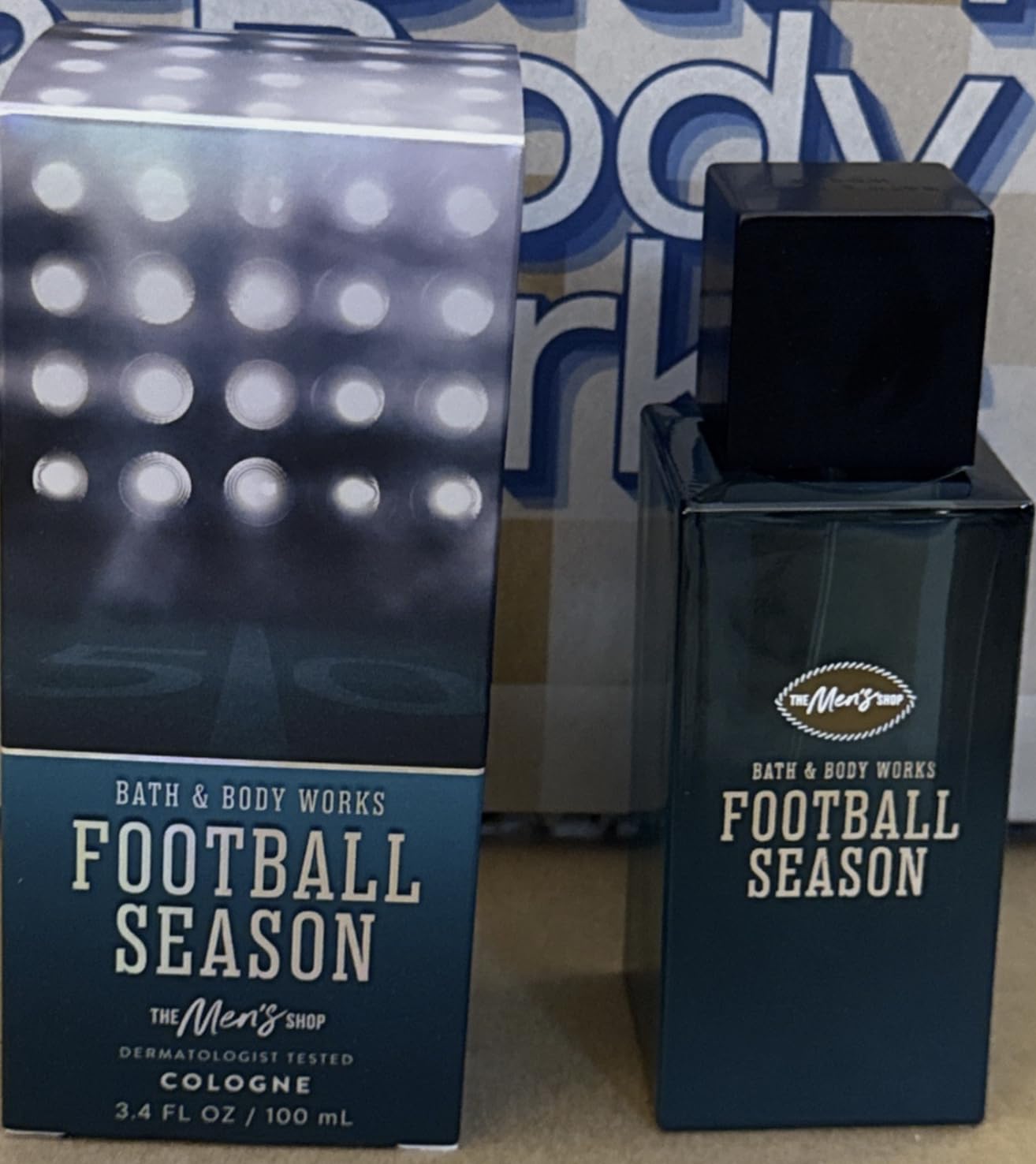 Cologne Men's Collection Bath and Body fragrance Spray 3.4 Oz boxed (To the Moon)