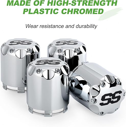 Miniatura 7 de 10L0L ITP SS - Tapa central de rueda para carrito de golf, 8, 10, 12 pulgadas, estilo empujador, tapas centrales SS para Yamaha y la mayoría de