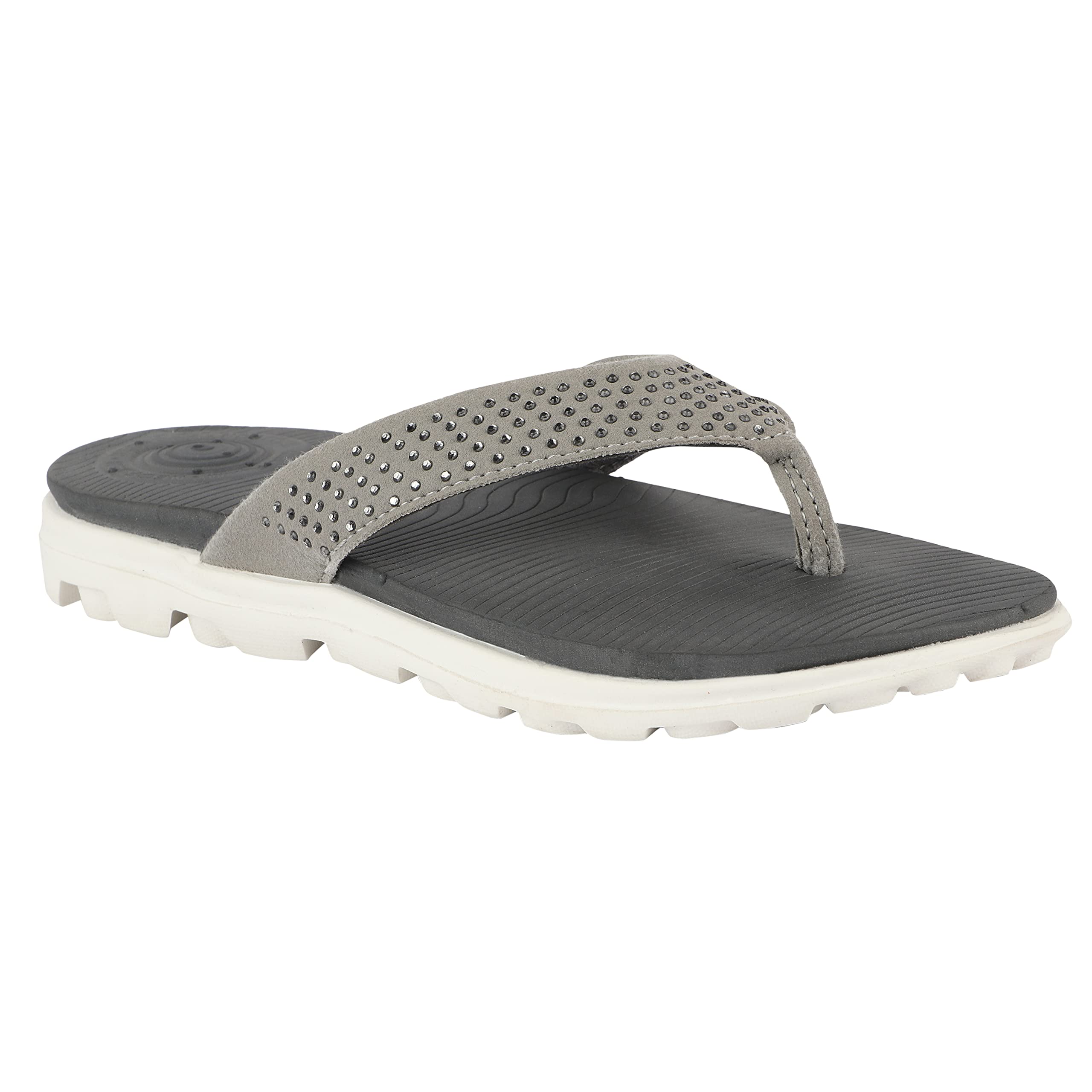 Neoz Womens Flip Flops, TREND -13, Grey, 6 (B0C5M7WKXC) Amazon Price History, Amazon Price Tracker