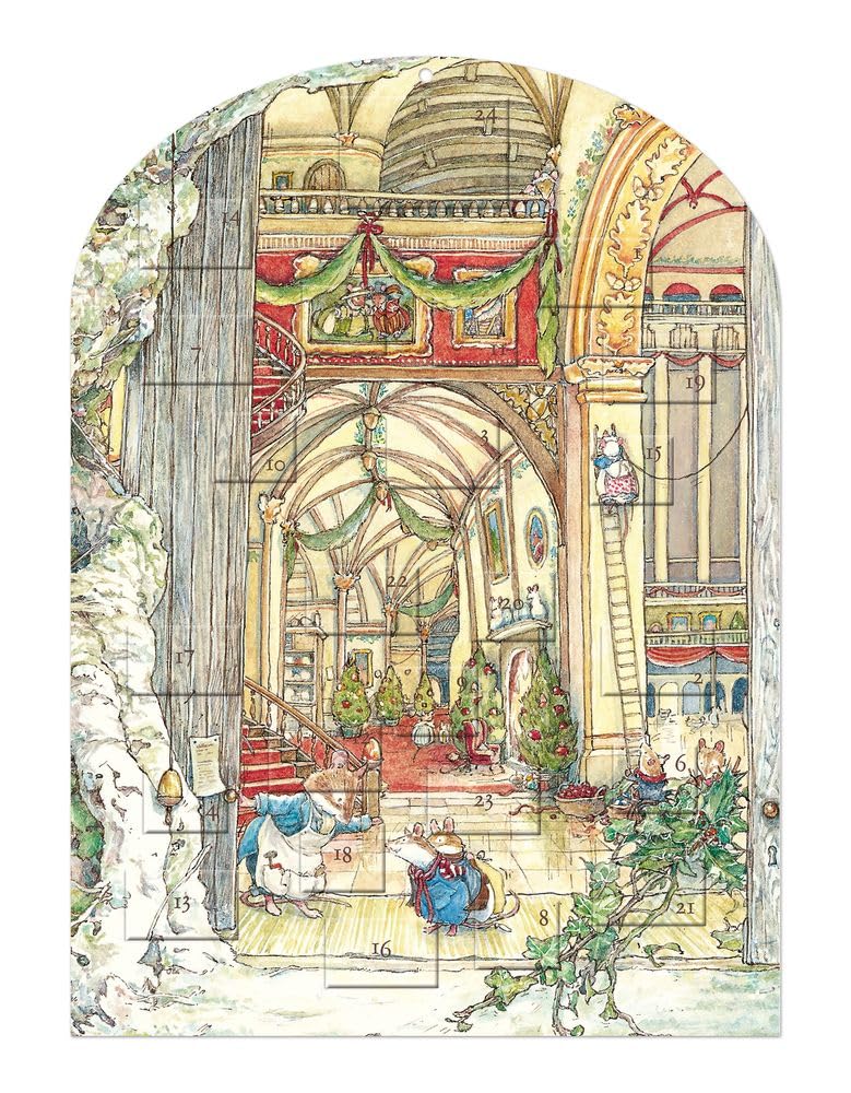 Traditional Advent Calendar - Brambly Hedge - Midwinter Preparations - No Chocolate