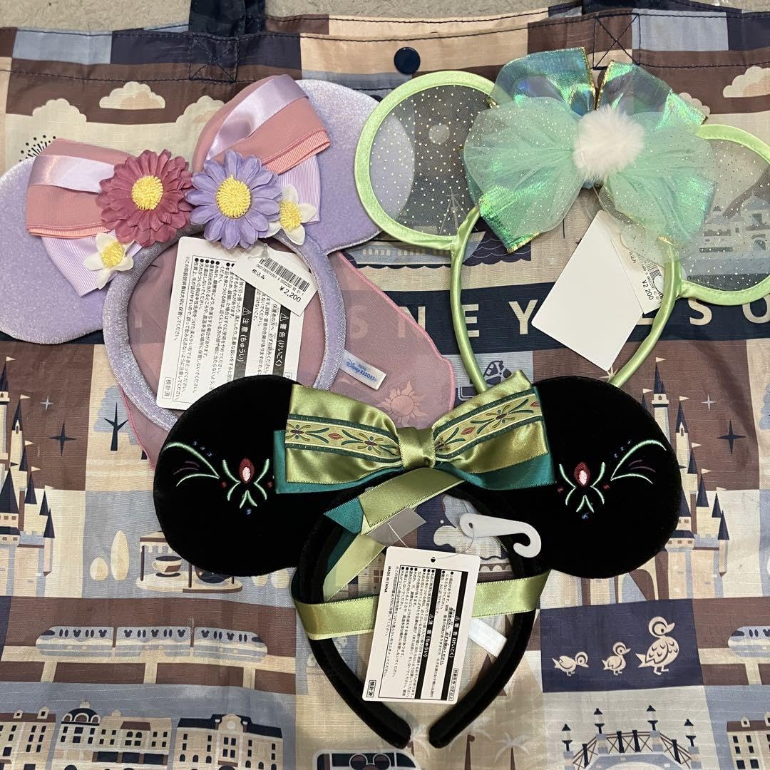 Amazon.co.jp: カチューシャ アナ ラプンツェル ティンカーベル セット