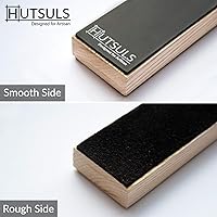Vista 3 de Hutsuls Double Sided Leather Strop Paddle Kit - Get Razor-Sharp Edges, Ergonomic Handle, Quality Honing Leather, and Step-by-Step Guide
