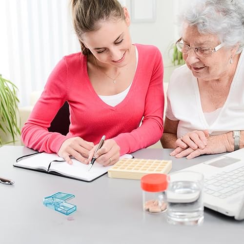 Miniatura 4 de Ultrassist Cortador de píldoras y divisor para cortar pastillas pequeñas o grandes, divisor preciso de medicamentos con hoja de acero inoxidable