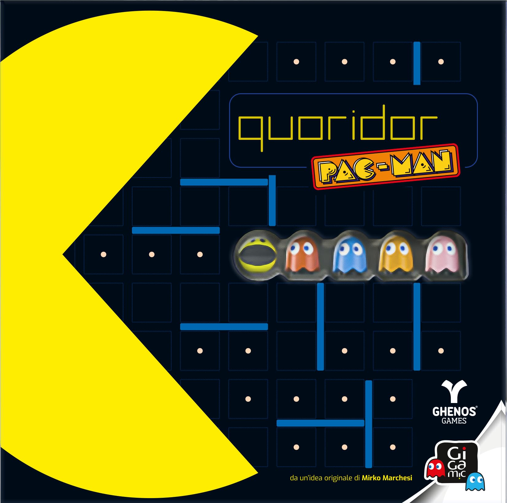 Quoridor - Edizione Italiana - Gioco Astratto e di Strategia - Anni 8+ - 2-5 Giocatori