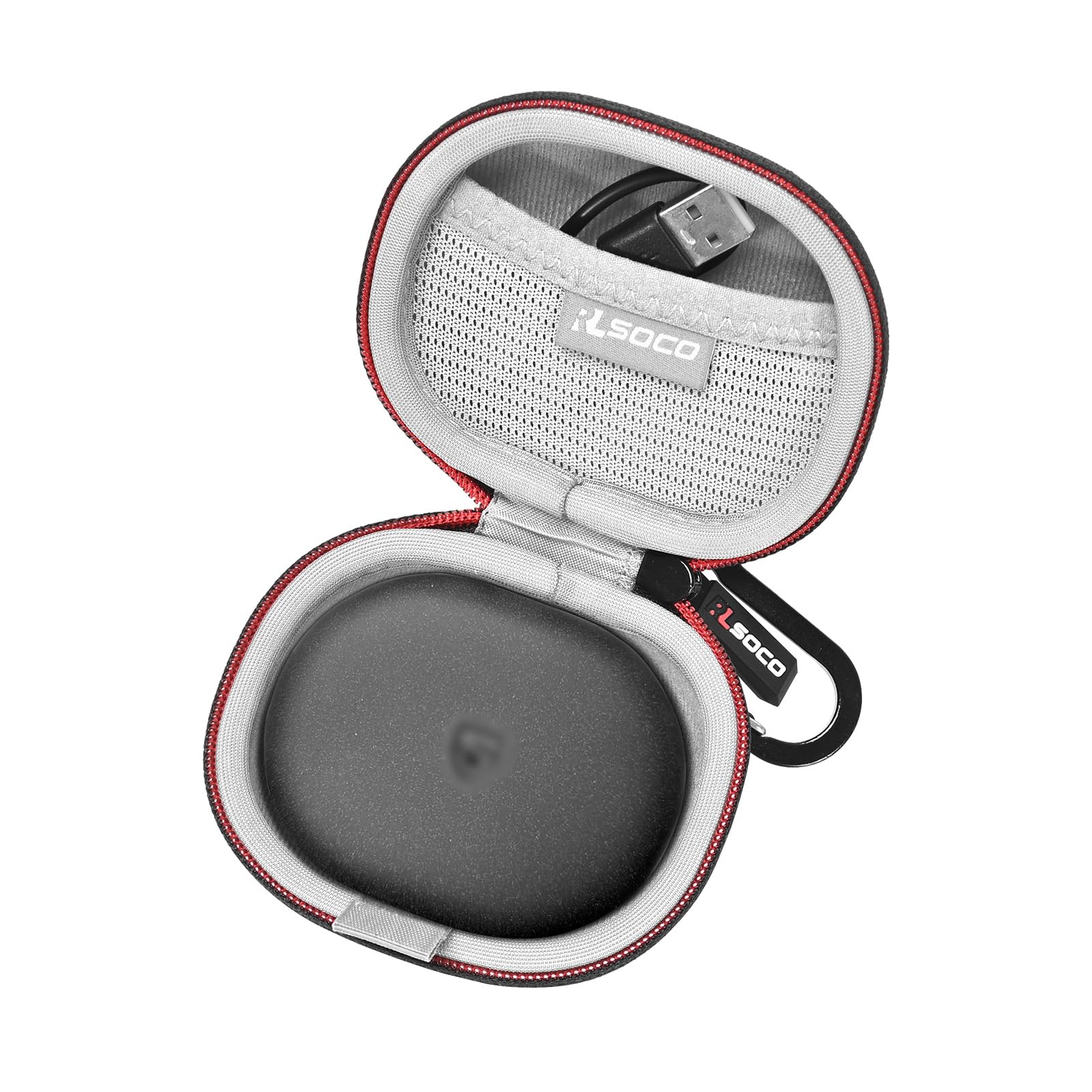 Estuche Anker soundcore AeroFit Pro protector anticaídas rígido negro 8
