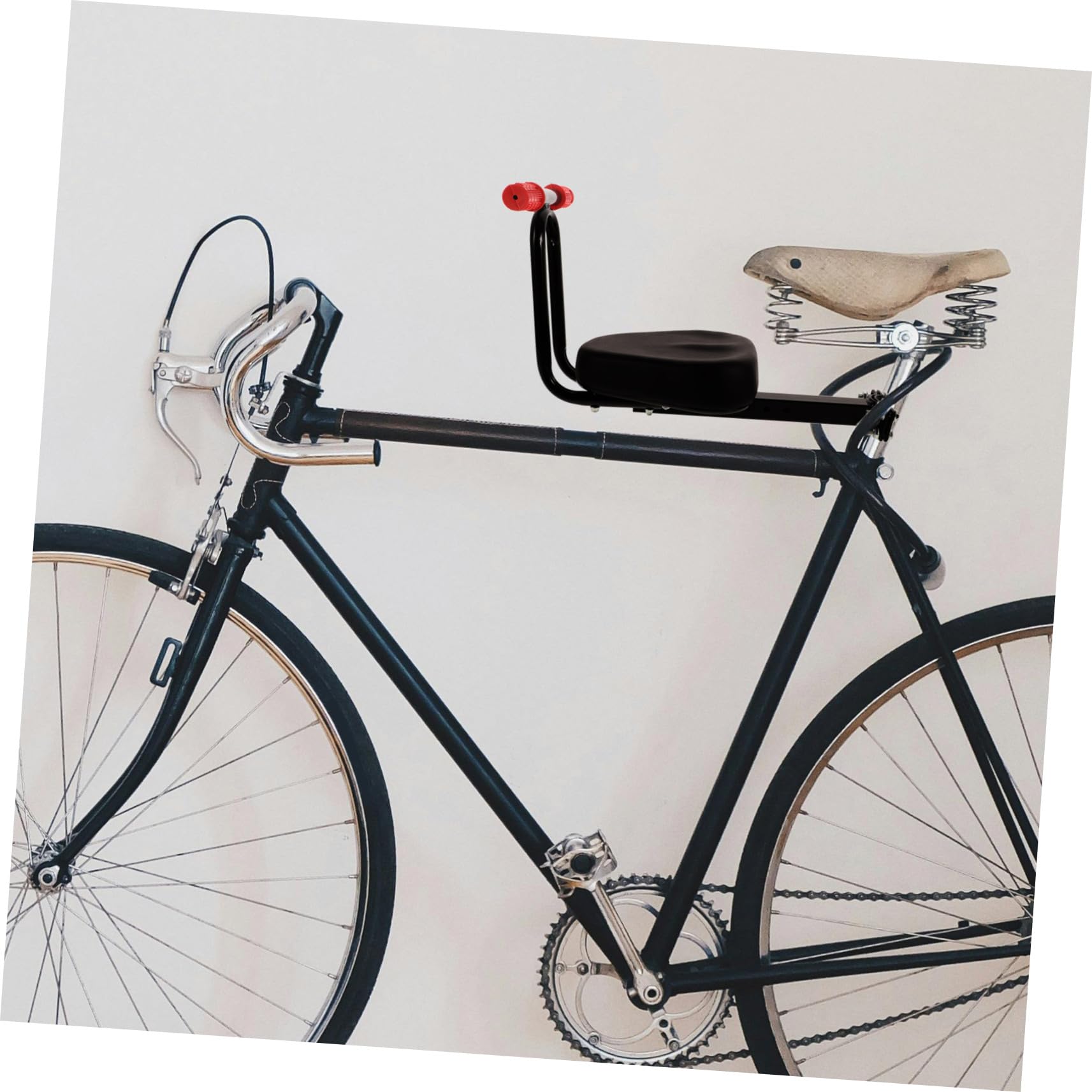 KOMBIUDA Seggiolino per Bici Bambino Design Ergonomico e Struttura in Metallo Versatile, Adatto a Mountain Bike ed Elettriche per Sicurezza e Comfort