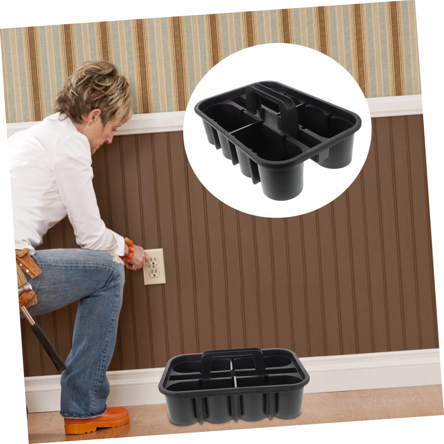PRETYZOOM Cesta Colgante Para Ducha Kit De Limpieza Interior Del Coche Organizador De Artículos De Tocador Cesta Pequeña Para Ducha