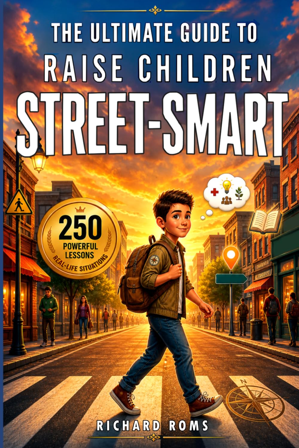 The Ultimate Guide to Raise Children Street-Smart: 250 Powerful Lessons & Real-Life Situations to Build Confident Kids. Stay Aware, Avoid Being Fooled & Make Smarter Decisions in the Real World