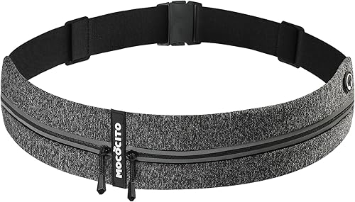 Cinturón de correr para hombres y mujeres  Riñonera elástica resistente al agua para correr, se adapta a la mayoría de teléfonos, llaves y artículos