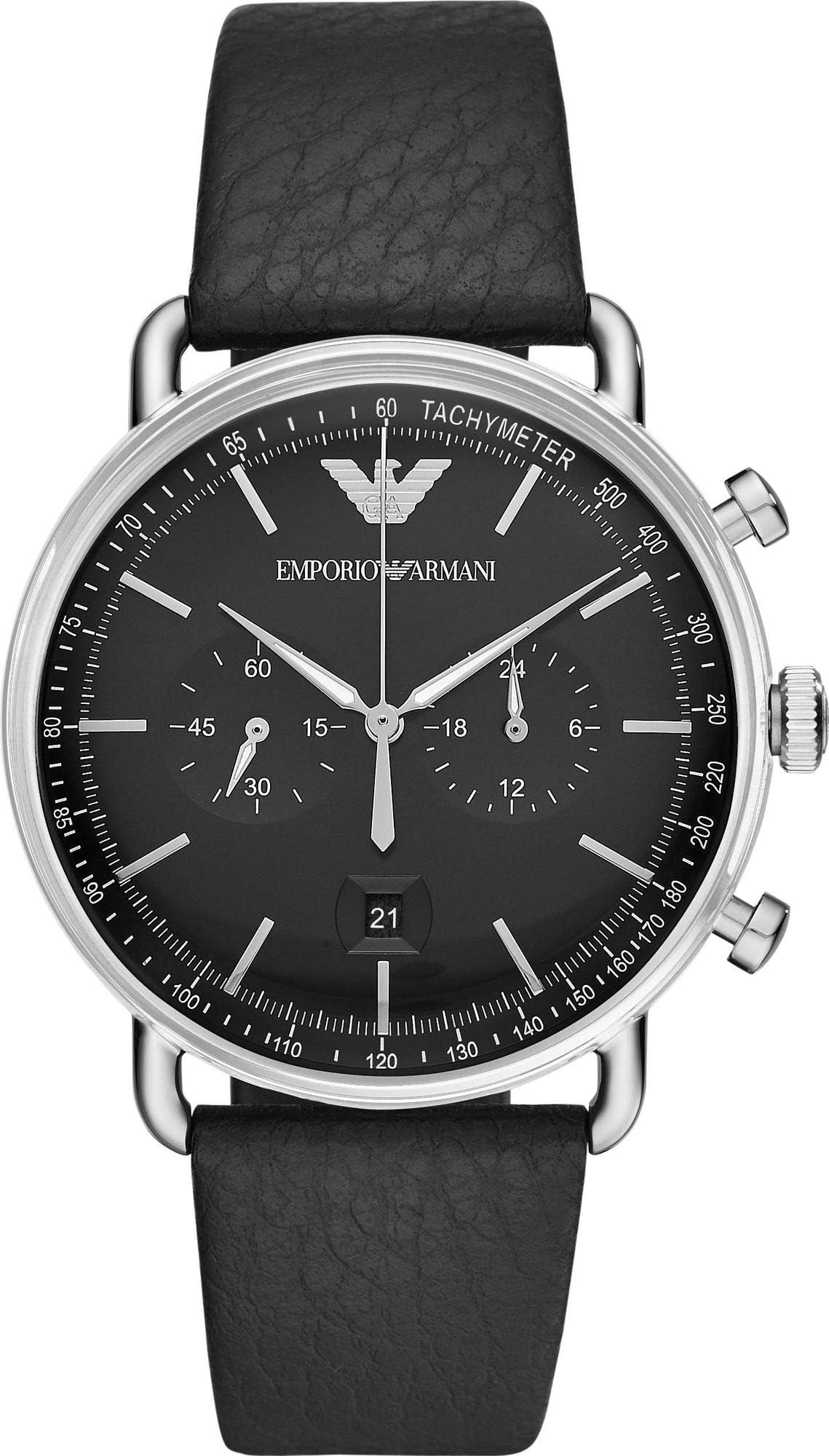 Men's Chronograph, Stainless Steel Watch, 43mm case size