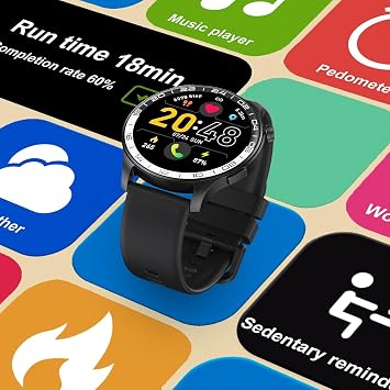 Smart Watch for Men Women(Answer/Make Call),40mm AMOLED Touchscreen