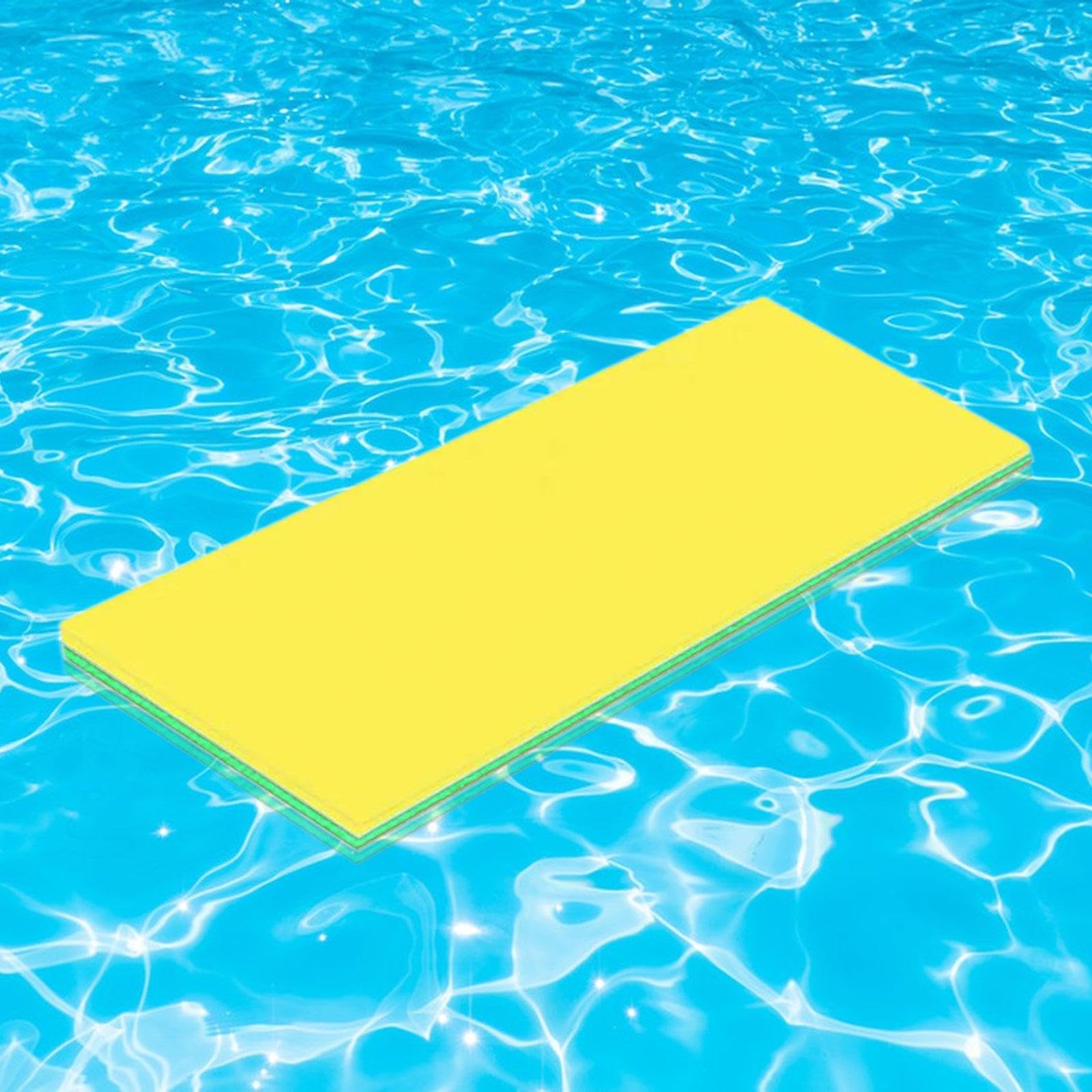 Matelas Flottant, Couverture d'eau, Radeau Flottant pour Piscine, Loisirs Aquatiques Confortables, Matelas Enroulable pour Fêtes en Plein Air