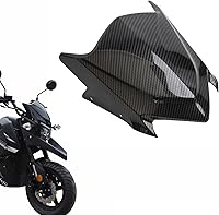 Vista 2 de Minho Parabrisas de fibra de carbono para motocicleta Honda Grom Msx 125 SF 2013-2016 parabrisas