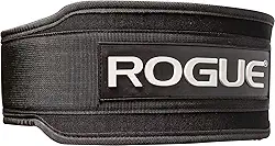 Cinto de nylon para musculação Rogue Fitness 12,7 cm