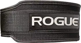 Cinto de nylon para musculação Rogue Fitness 12,7 cm
