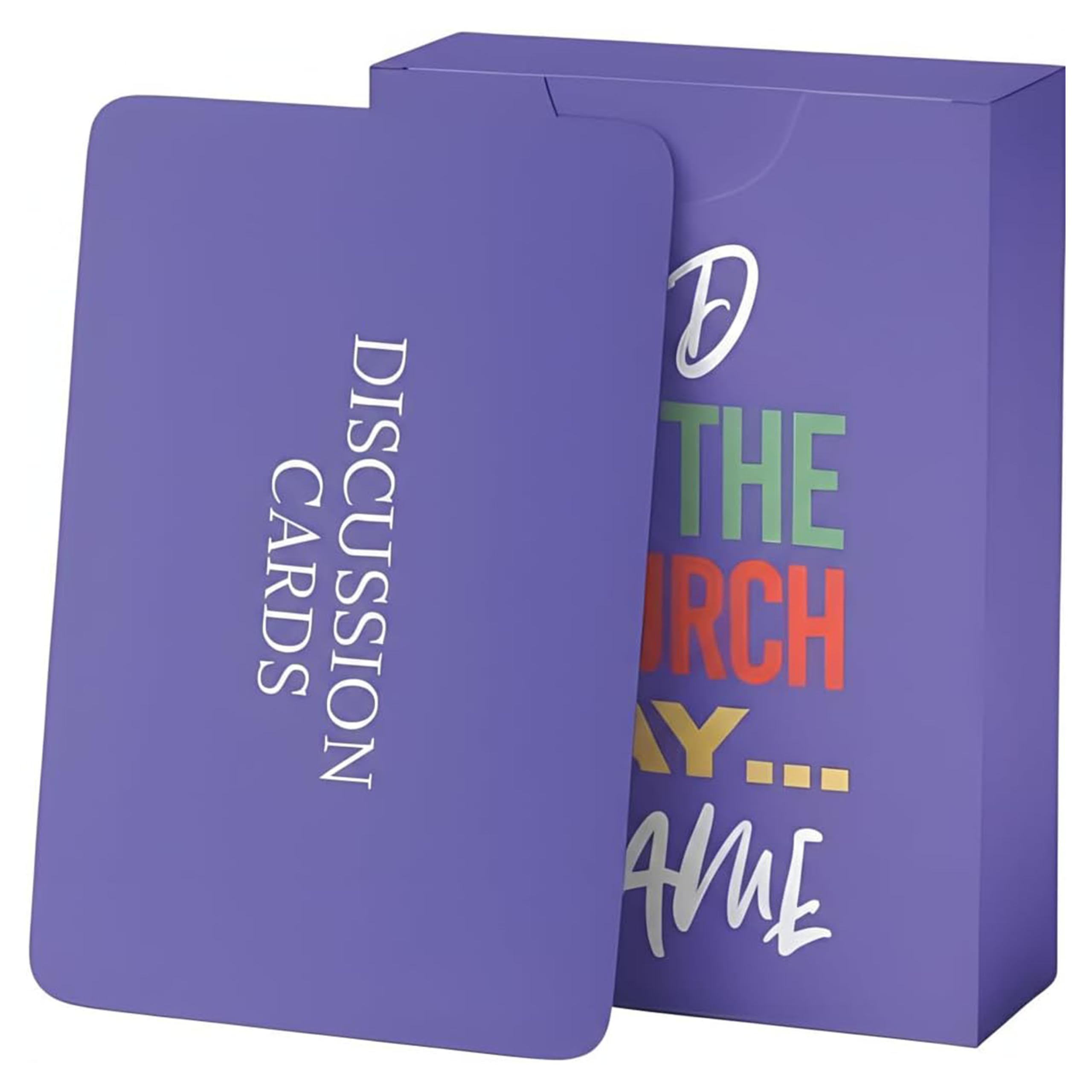 Christian Card Game for Families Church Groups Young Adult Ministries & Game Night - Faith-Based Conversation Starter with 47 Topic Cards 18 Response Cards product thumbnail 2